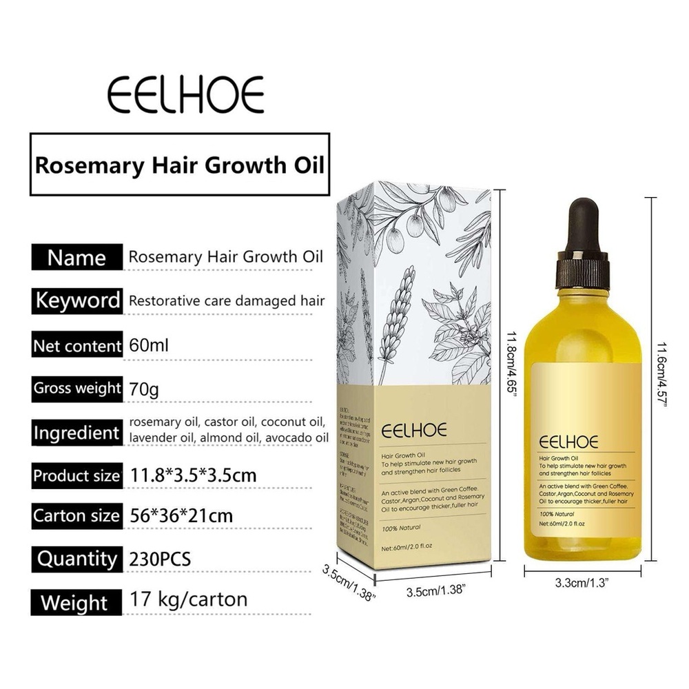EELHOE Hair Growth Oil – NWT - Picture 3 of 7